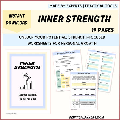 Inner Strength Worksheets