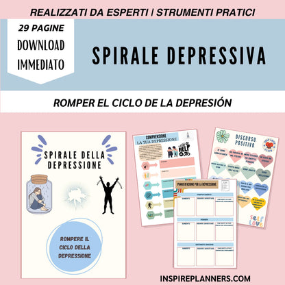 Spirale della Depressione - Spezza il Ciclo della Depressione - Italian