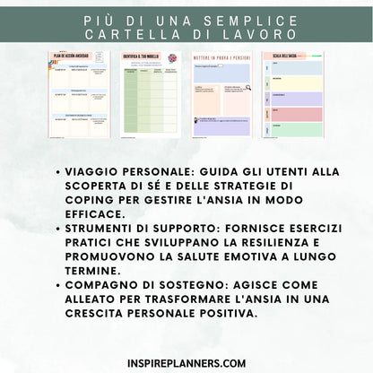 Guida completa con strategie di coping ed esercizi pratici per trasformare l'ansia in resilienza positiva.